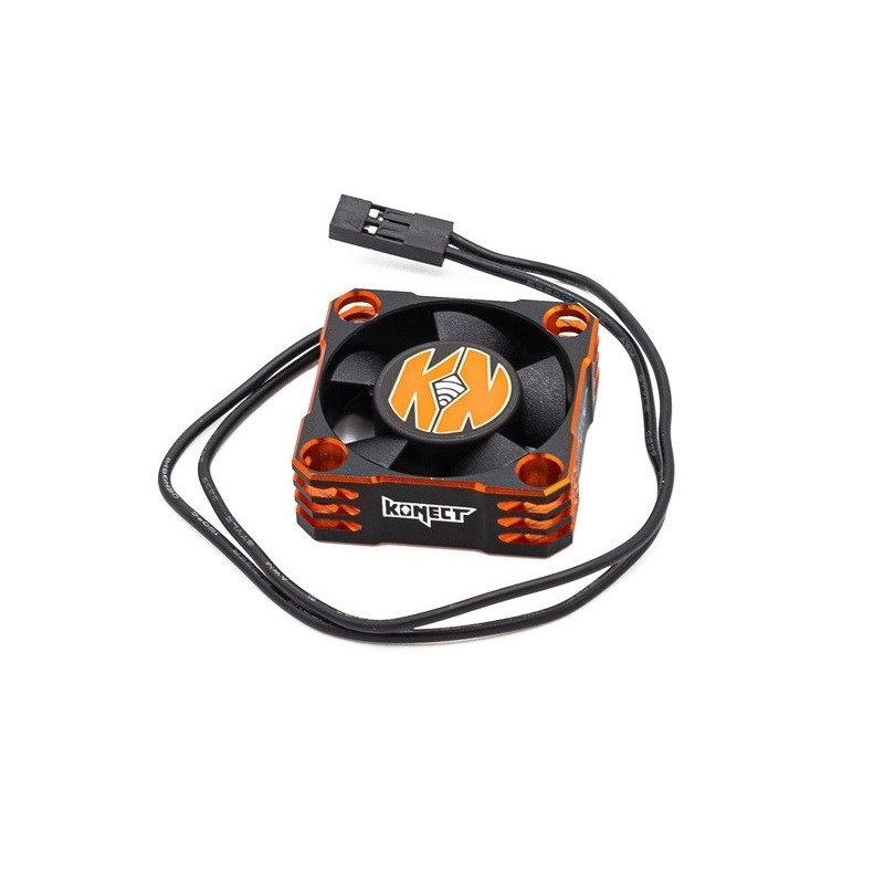 Accessori per regolatori brushless per auto RC - Ventola ad alta velocità in alluminio Konect 30x30x10mm - FLASH RC