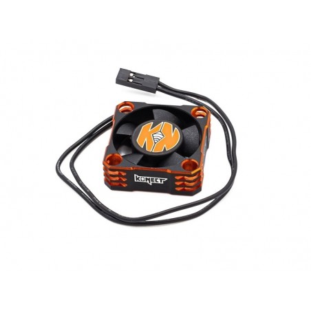 Accessoires contrôleurs brushless voitures RC - Ventilateur haute vitesse aluminium 30x30x10mm Konect - FLASH RC