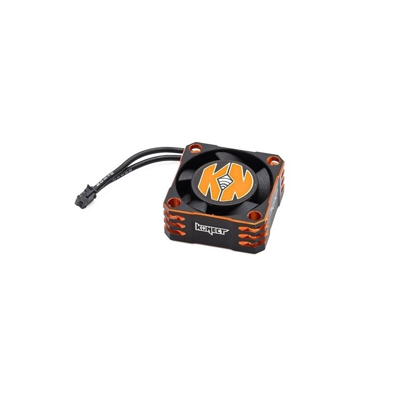 Accessori per regolatori brushless per auto RC - Ventola in alluminio ad alta velocità 25x25x10mm Konect - FLASH RC