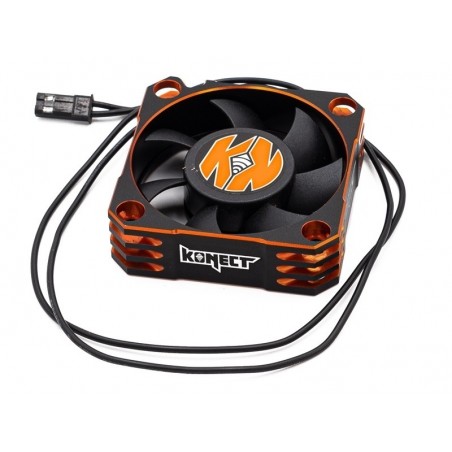 Accessoires contrôleurs brushless voitures RC - Ventilateur haute vitesse aluminium 50x50x10mm Konect - FLASH RC