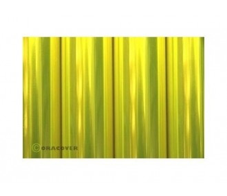 Copertura termorestringente - ORACOVER giallo fluo trasparente 10m - FLASH RC