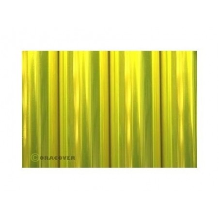 Copertura termorestringente - ORACOVER giallo fluo trasparente 10m - FLASH RC