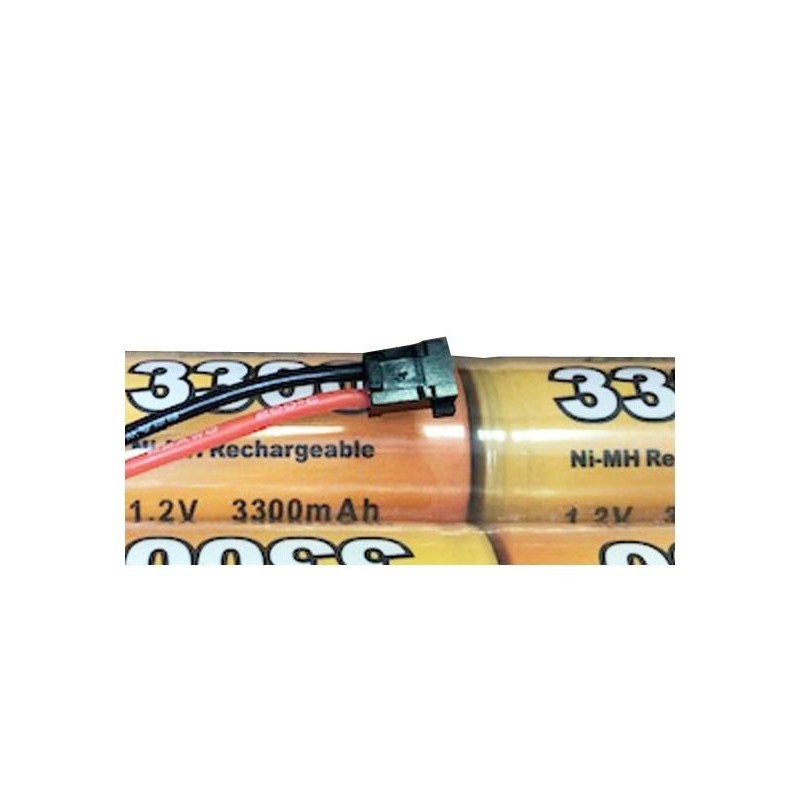 Batterie del trasmettitore - Batteria Tx A2Pro 9,6V AP-3300SC JR tipo Tx JR - FLASH RC