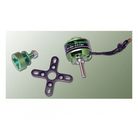 Outrunner - Moteur Brushless DM2610 (79g, 1200kv, 240W) Pro-Tronik - FLASH RC