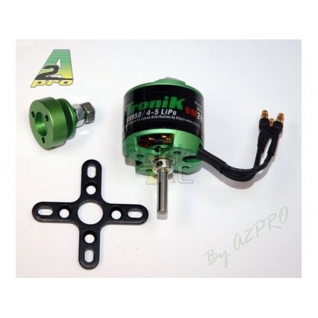 Outrunner - Moteur Brushless DM2820 (150g, 650kv, 400W) Pro-Tronik - FLASH RC