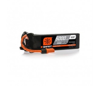 Batteries de propulsion avions RC - Batterie Smart Lipo 6S 22.2V 5000mAh 50C IC5 Spektrum - FLASH RC