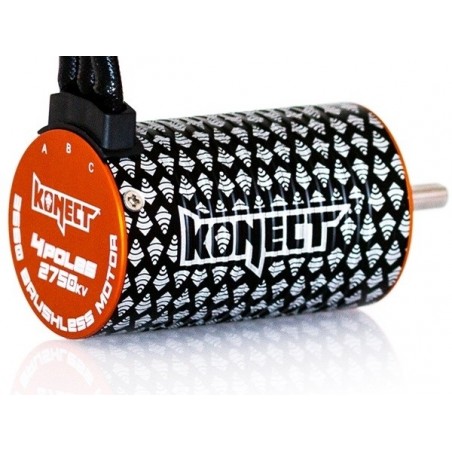 Combo - Konect Combo Brushless 1/10: esc SCT 80A + Motor 3660 2750KV + Prog.-Karte. - FLASH RC