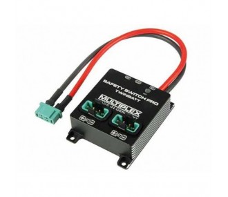 Interruptores electrónicos / magnéticos - Interruptor de seguridad Pro TwinBatt (M6) HV Multiplex - FLASH RC