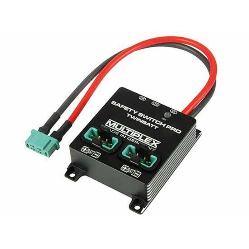 Elektronische / magnetische Schalter - Safety Switch Pro TwinBatt (M6) HV Multiplex - FLASH RC