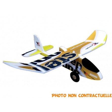 RC-Flugzeug Factory Step-One AKCE1000 Grün + Anfängerausrüstung (Modus 1)