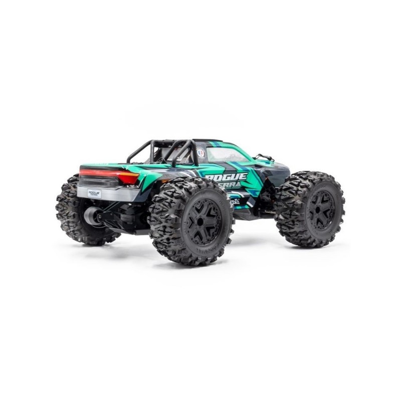 Off-Road RC Cars - Monster ROGUE TERRA Brushless Verde 1/10 4wd RTR HOBBYTECH - FLASH RC