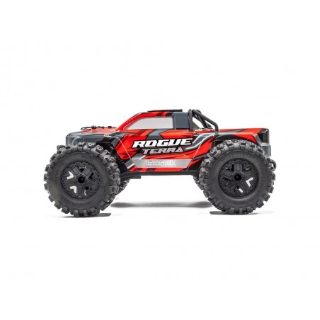 RC-Autos Offroad - Monster ROGUE TERRA Brushless Rot 1/10 4wd RTR HOBBYTECH - FLASH RC