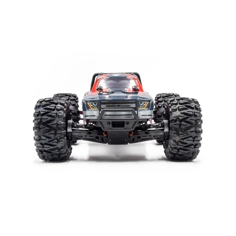 Coches RC Todo Terreno - Monster ROGUE TERRA Brushless Rojo 1/10 4x4 RTR HOBBYTECH - FLASH RC
