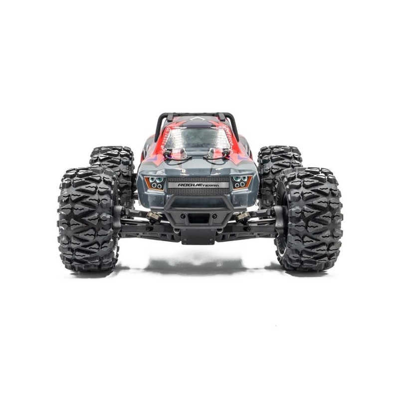 Coches RC Todo Terreno - Monster ROGUE TERRA Brushless Rojo 1/10 4x4 RTR HOBBYTECH - FLASH RC