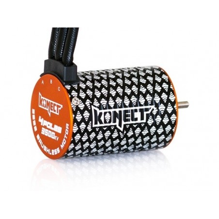 Combo - Konect Combo Brushless 1/10 : esc 50A + motor 3652SL 3500KV + prog. card - FLASH RC