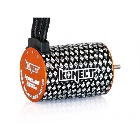 Combo - Konect Combo Brushless 1/10 : esc 50A + motor 3652SL 5400KV + prog. card - FLASH RC
