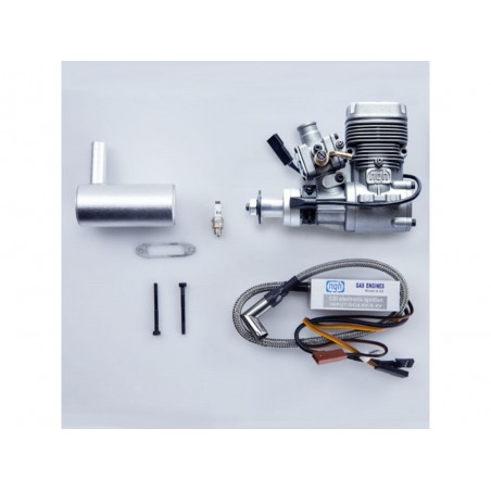 Motores gasolina - Motor gasolina 2 tiempos GT9-Pro 9cc - NGH - FLASH RC