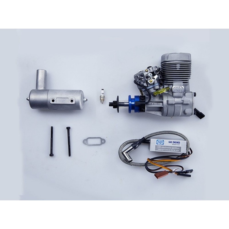 Motori a benzina - Motore a benzina a 2 tempi GT17 17cc - NGH - FLASH RC