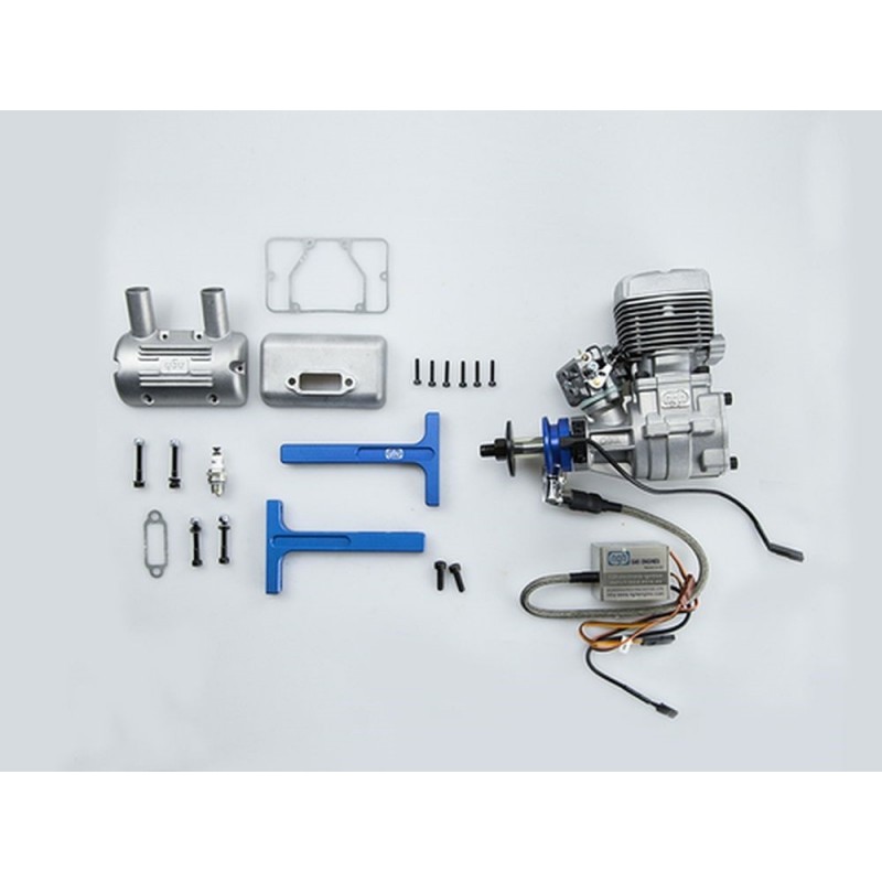 Motori a benzina - Motore a benzina a 2 tempi GT35R 35cc - NGH - FLASH RC