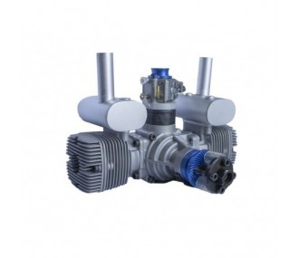 Gasoline engines - GTT70 2-stroke gasoline engine 70cc flat twin boxer - NGH - FLASH RC