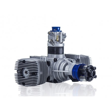 Gasoline engines - GTT70 2-stroke gasoline engine 70cc flat twin boxer - NGH - FLASH RC