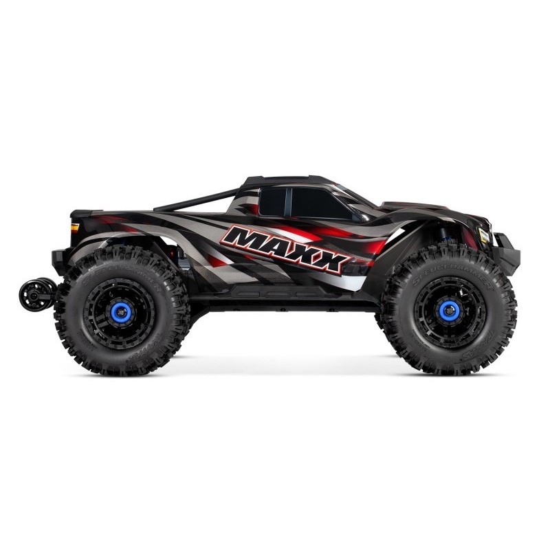 RC Auto fuori strada - Traxxas wideMaxx 4S Brushless 4WD Red TQi TSM RTR - 89086-4 - FLASH RC