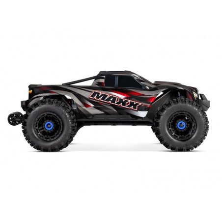 Coches RC Off-Road - Traxxas wideMaxx 4S Brushless 4WD Red TQi TSM RTR - 89086-4 - FLASH RC