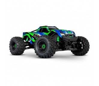 Coches RC Off-Road - Traxxas wideMaxx 4S Brushless 4WD Verde TQi TSM RTR - 89086-4 - FLASH RC