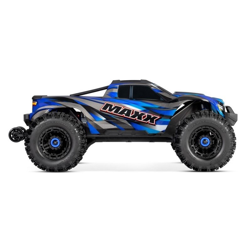 RC Auto fuori strada - Traxxas wideMaxx 4S Brushless 4WD Blu TQi TSM RTR - 89086-4 - FLASH RC