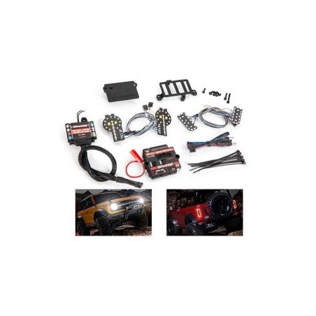 RC Car Parts - Traxxas Complete LED Kit Ford Bronco scale 9290 - FLASH RC
