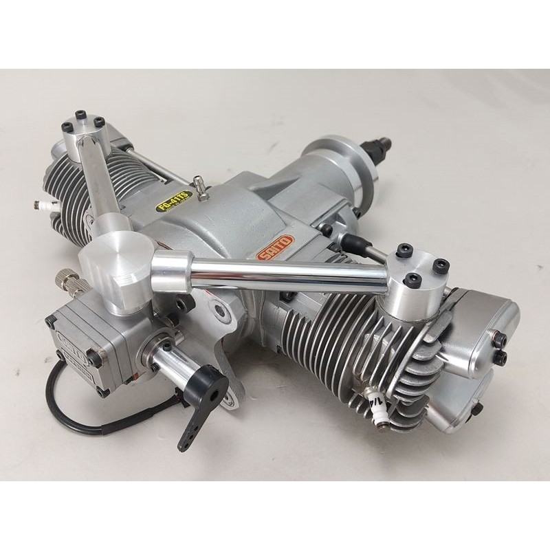 Moteurs essence - Moteur 4 temps SAITO FG-41TS - Essence - FLASH RC