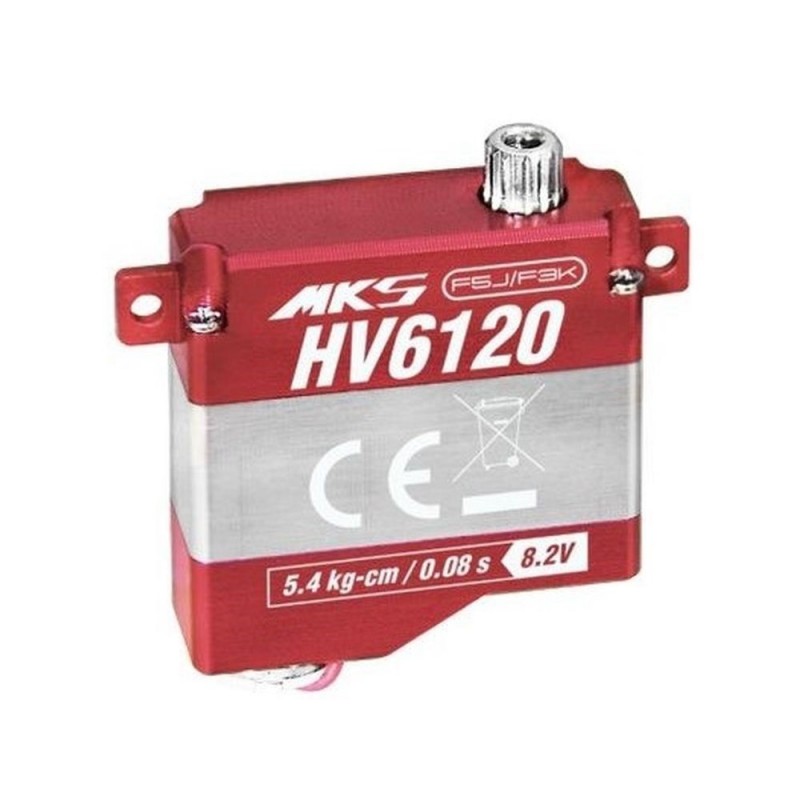 Servo Mini Mks HV6120 MG numérique - FLASH RC