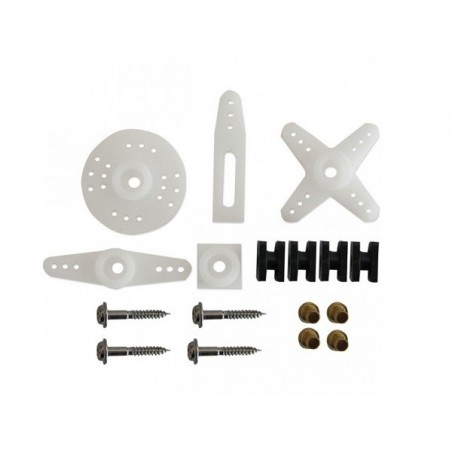 Servo-Lagerungen - Hitec Set Servo-Lagerungen HS-225/311/422/525/545/625/645 - FLASH RC