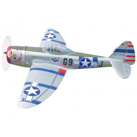 Warbirds RC - Flugzeug Black Horse P-47 60 GP TR V3 2015/2016 ARF ca.1.62m - FLASH RC