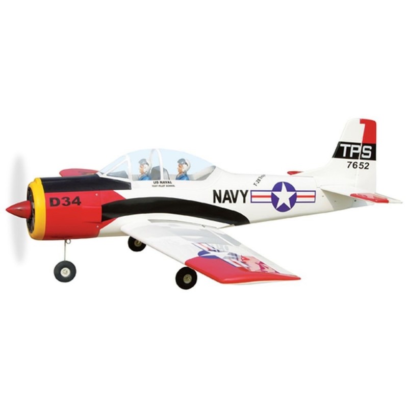 RC Model Aircraft - Black Horse T-28 TROJAN 61 GP ARF approx.1.63m - FLASH RC
