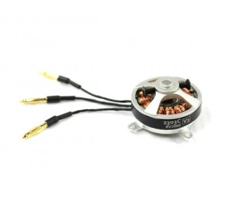 Indoor - Moteur Dualsky Eco 2303C V2 (19g, 2000kv, 92W) - FLASH RC