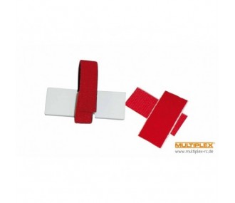 Velcro (strips, collars, patches) - Battery holder with powerful Multiplex velcro - FLASH RC