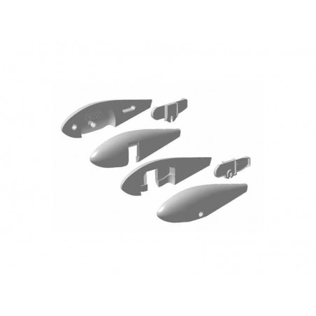 1-02244 - Capot de roues Extra 330 LX - FLASH RC