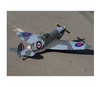 Warbirds RC - VQ plane model Spitfire 50. 1.54m - FLASH RC