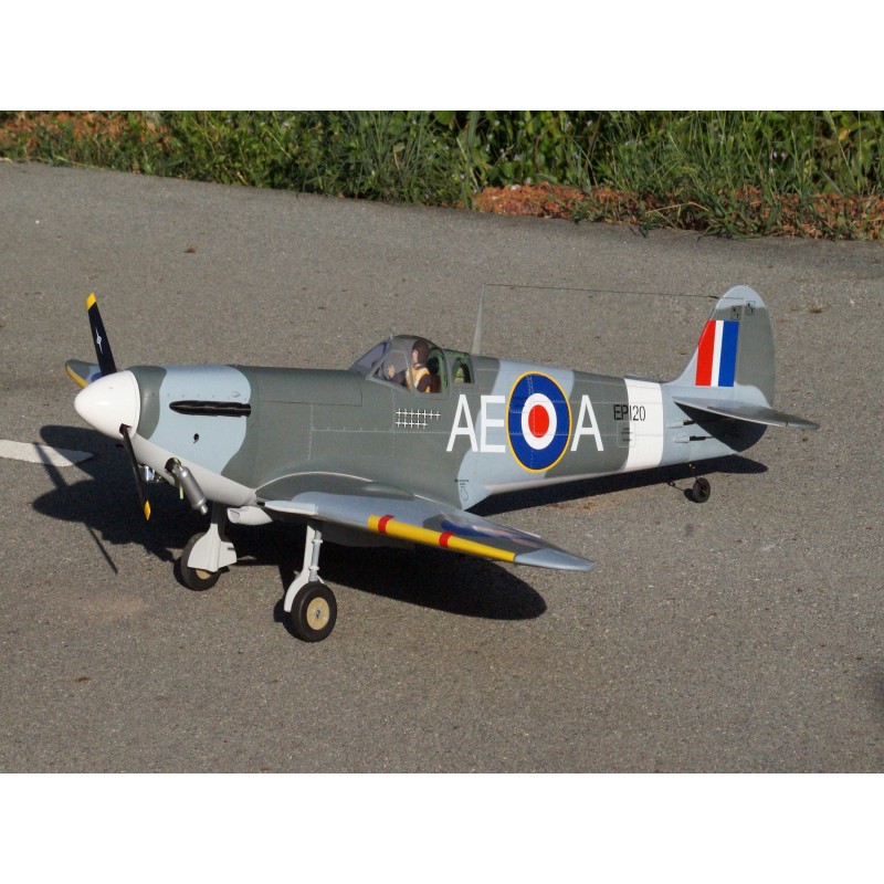 Avion VQ model Spitfire 50. 1.54m - FLASH RC