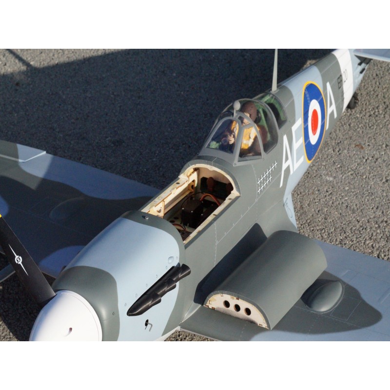 Avion VQ model Spitfire 50. 1.54m - FLASH RC