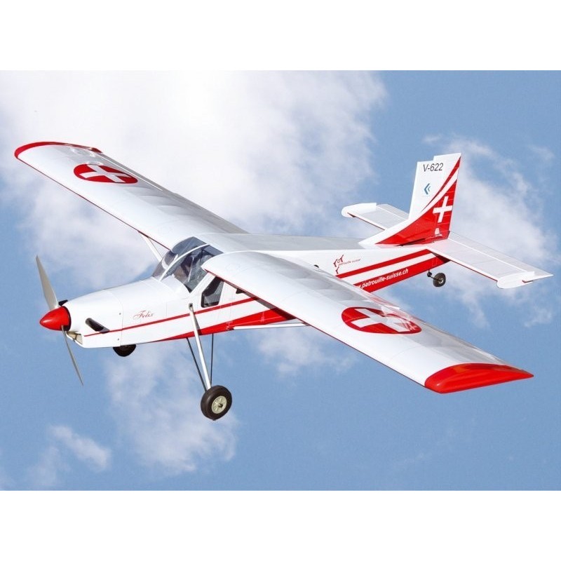 Modelo de avión RC - VQ model Pilatus PC6 20cc arf approx.2.15M - FLASH RC