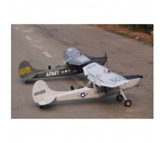 Aeromodelli RC - Modello VQ L-19 Cessna Bird Dog Olive 1.70m - FLASH RC 2