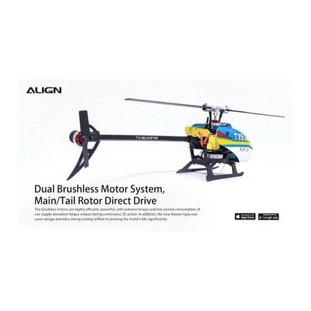 RC Helicopters - T-REX T15 Combo BNF - FLASH RC