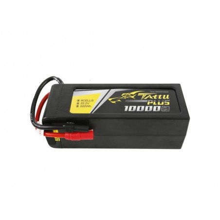 Batteries de propulsion avions RC - Batterie Tattu Plus lipo 6S 22.2V 10000mAh 25C prise AS150+XT150 plug - FLASH RC