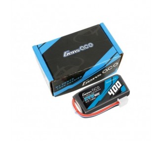 Batterien für den Antrieb von RC-Flugzeugen - Batterie Gen ace lipo 2S 7.4V 400mAh 60C prise jst - FLASH RC 2
