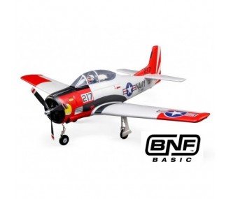 Avion E-flite T-28 Trojan BNF basic AS3X et Smart env.1.20m - FLASH RC - Le leader des avions modèlisme RC