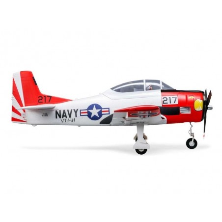 Avion E-flite T-28 Trojan BNF basic AS3X et Smart env.1.20m - FLASH RC - Le leader des avions modèlisme RC
