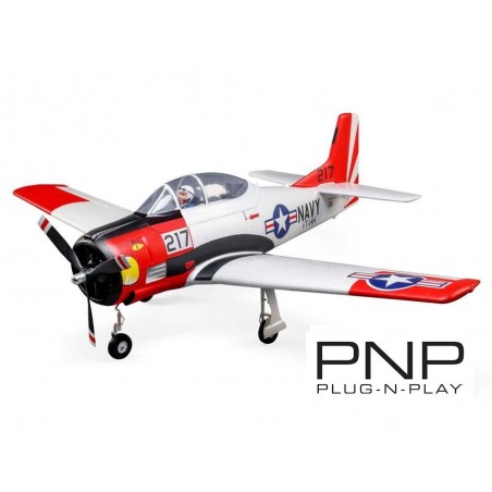 Avion E-flite T-28 Trojan PNP et Smart env.1.20m - FLASH RC