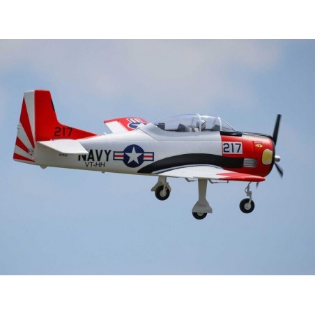RC-Flugzeugmodelle - Flugzeug E-flite T-28 Trojan PNP und Smart ca.1.20m - FLASH RC